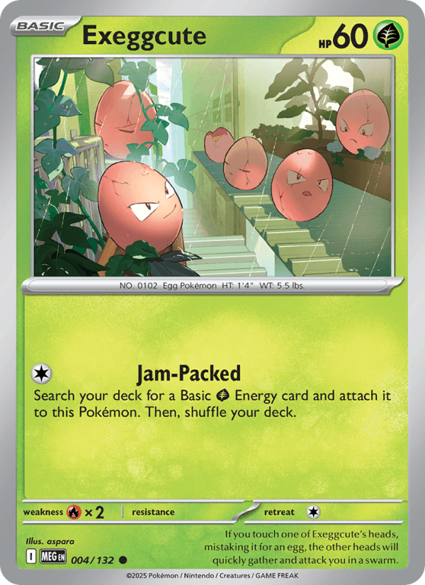 Exeggcute — Pokémon card