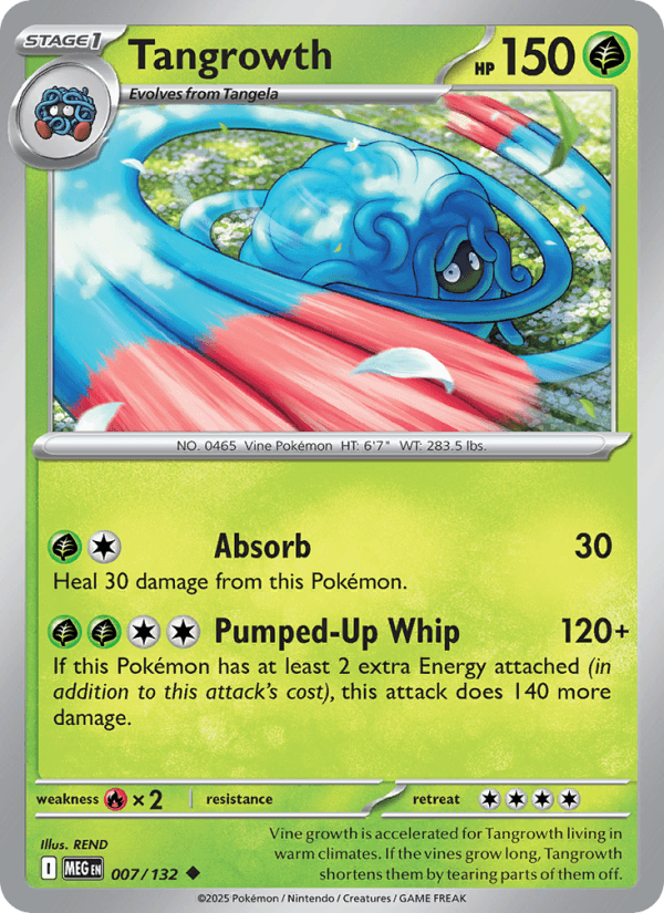 Tangrowth — Pokémon card