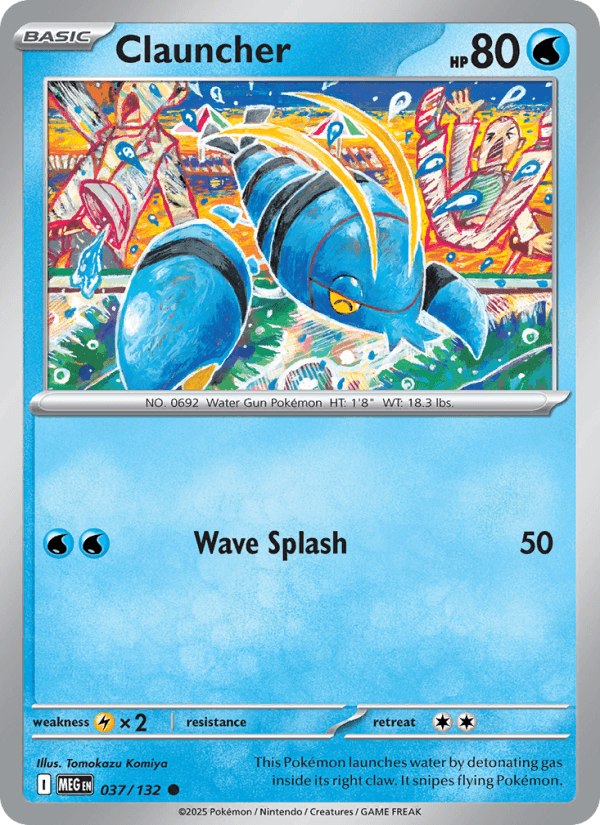 Clauncher — Pokémon card