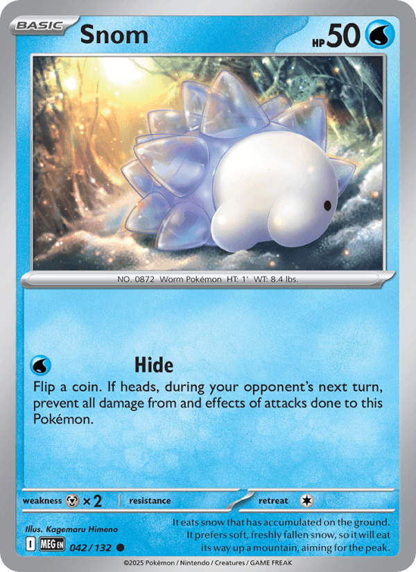 Snom — Pokémon card