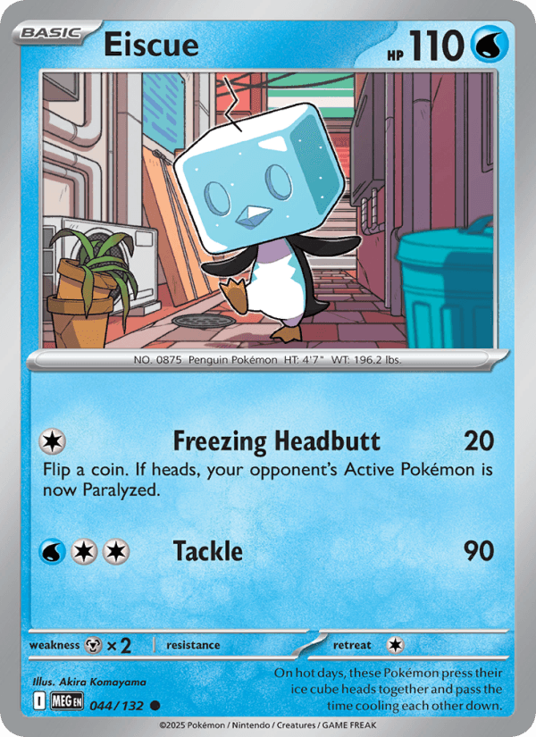 Eiscue — Pokémon card