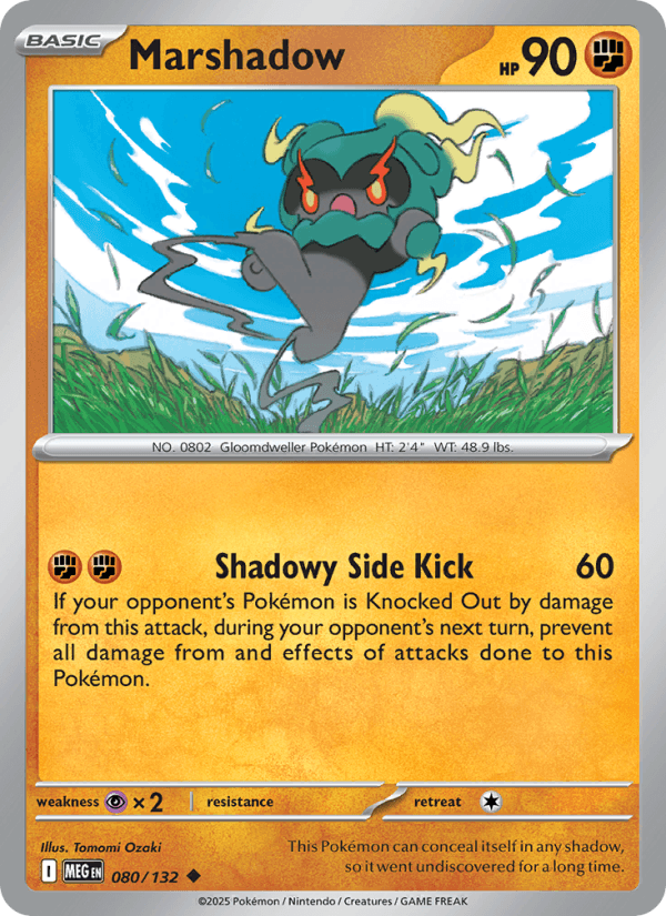 Marshadow — Pokémon card