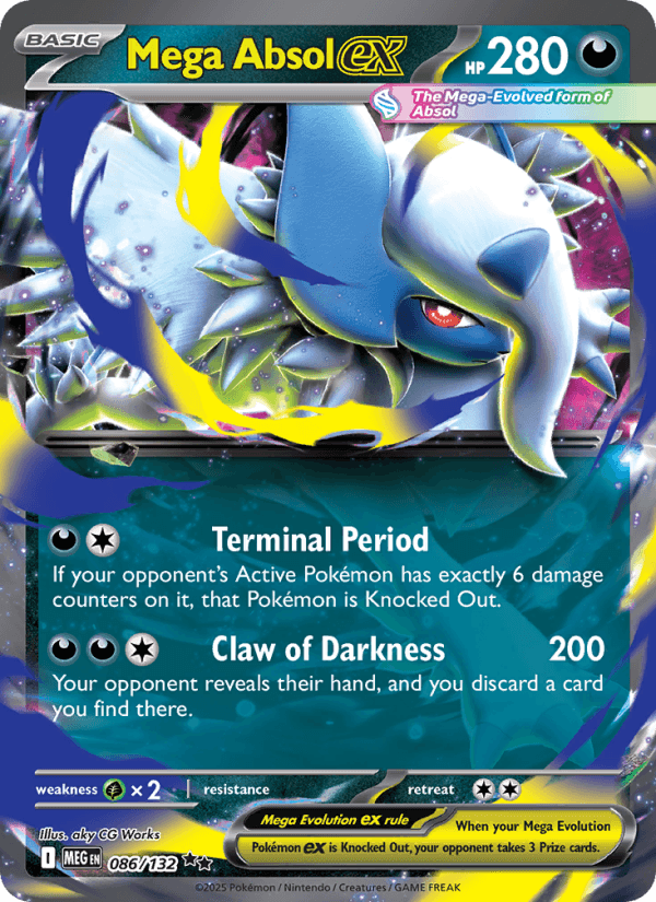 Mega Absol ex — Pokémon card