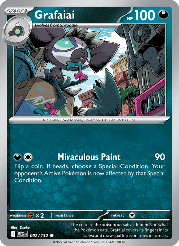 Grafaiai — Pokémon card