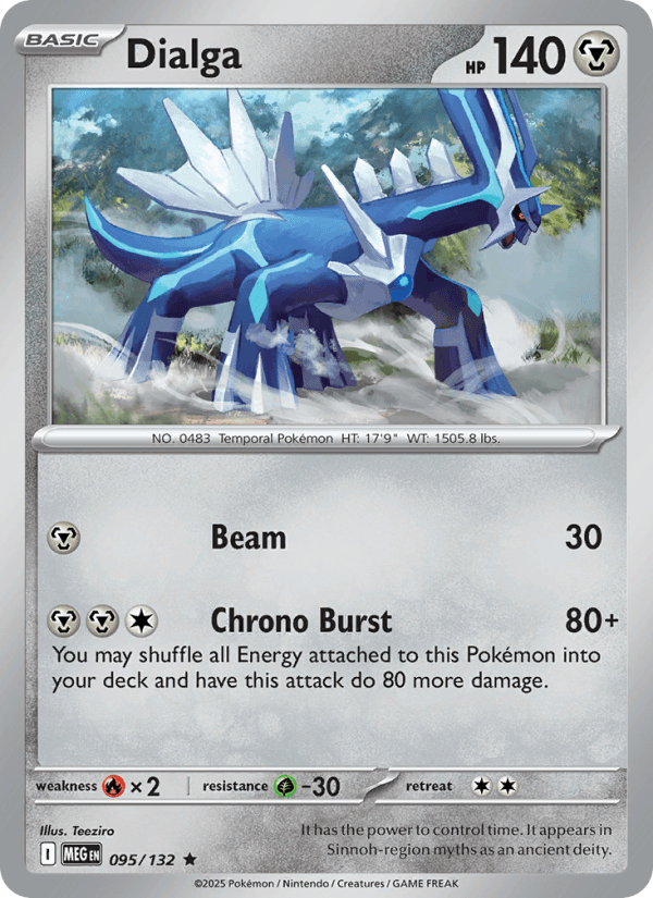Dialga — Pokémon card