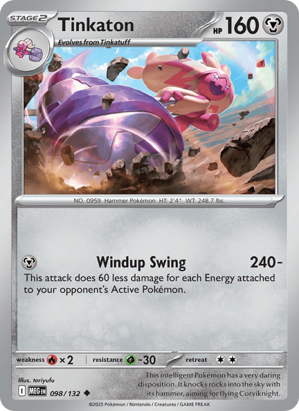 Tinkaton — Pokémon card