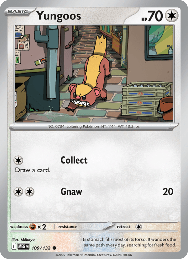 Yungoos — Pokémon card