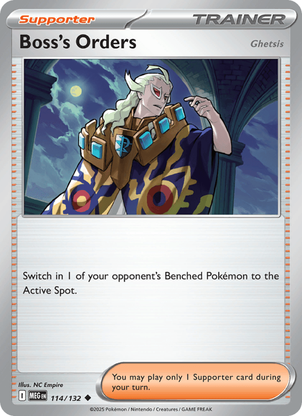 Boss's Orders — Pokémon card