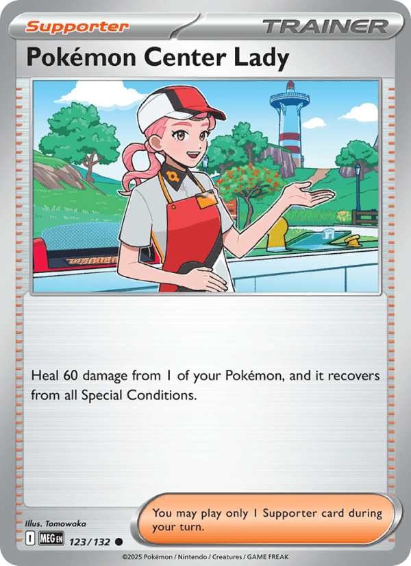Pokémon Center Lady — Pokémon card
