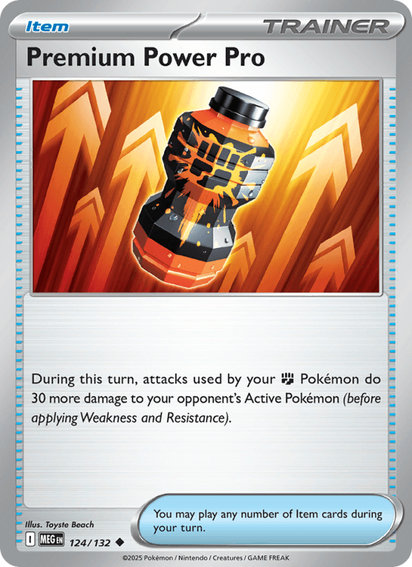 Premium Power Pro — Pokémon card