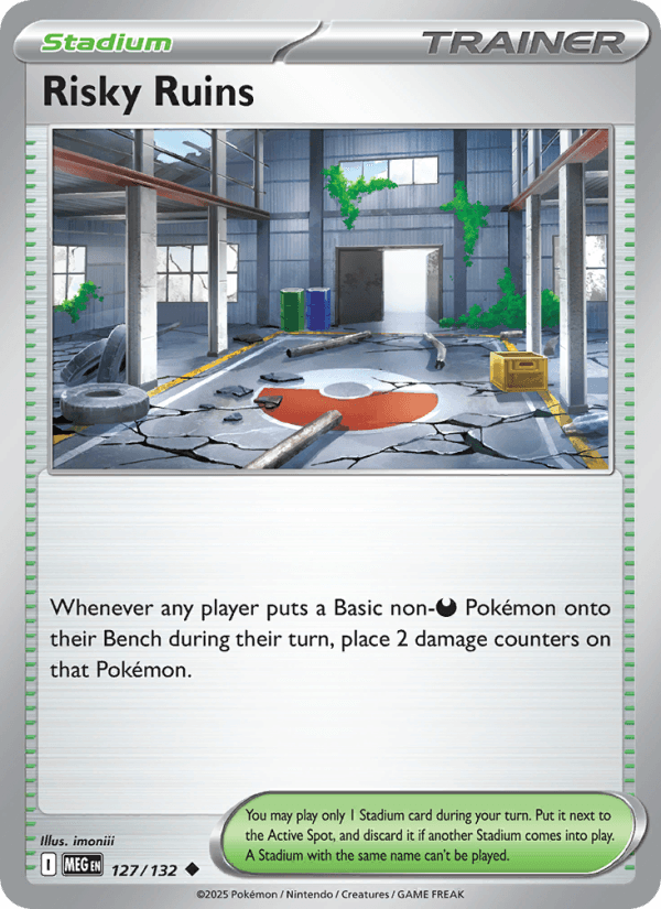 Risky Ruins — Pokémon card