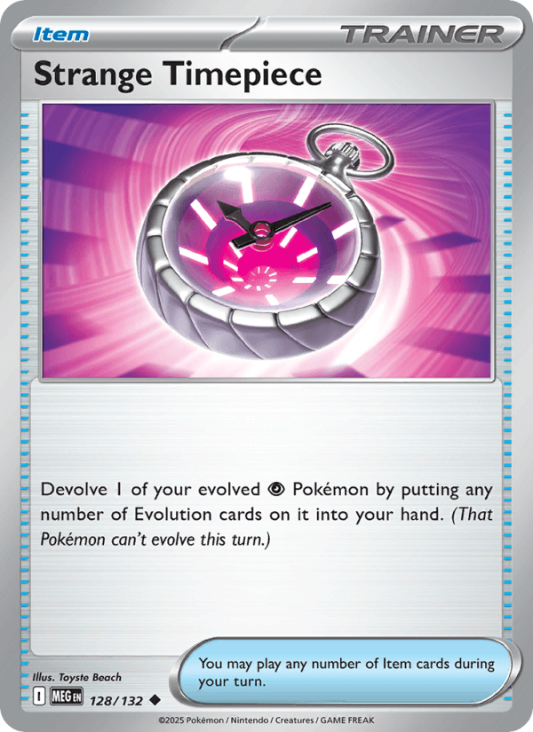 Strange Timepiece — Pokémon card