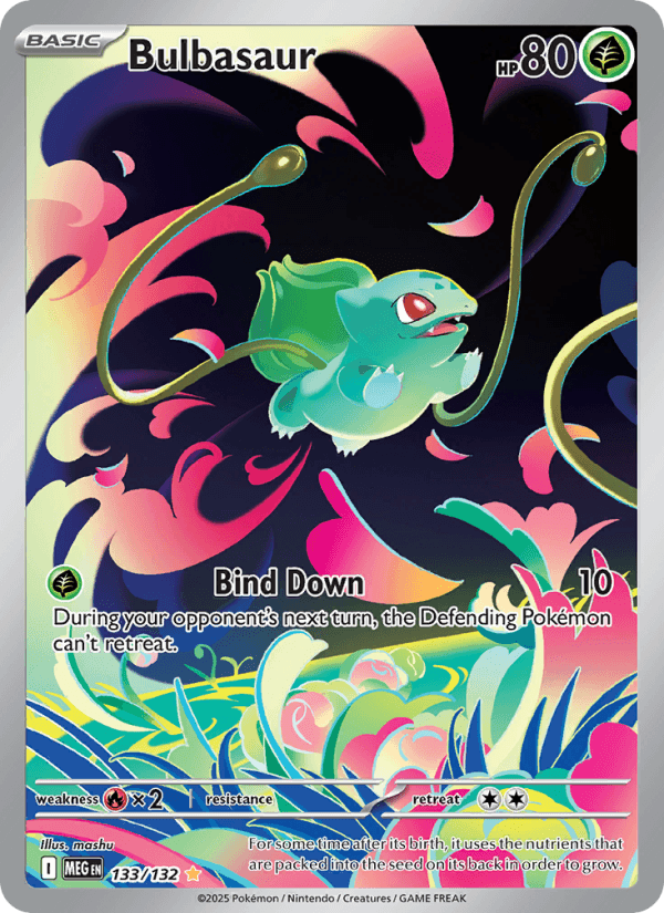 Bulbasaur — Pokémon card
