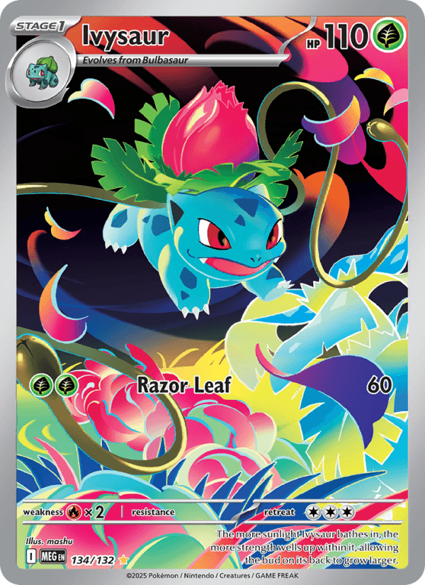 Ivysaur — Pokémon card