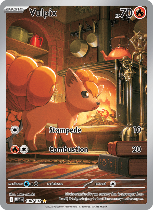 Vulpix — Pokémon card