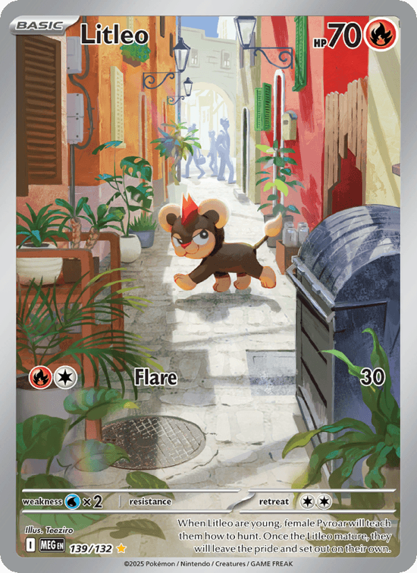 Litleo — Pokémon card