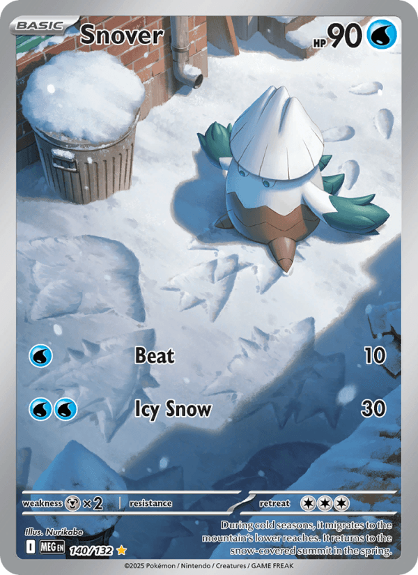 Snover — Pokémon card