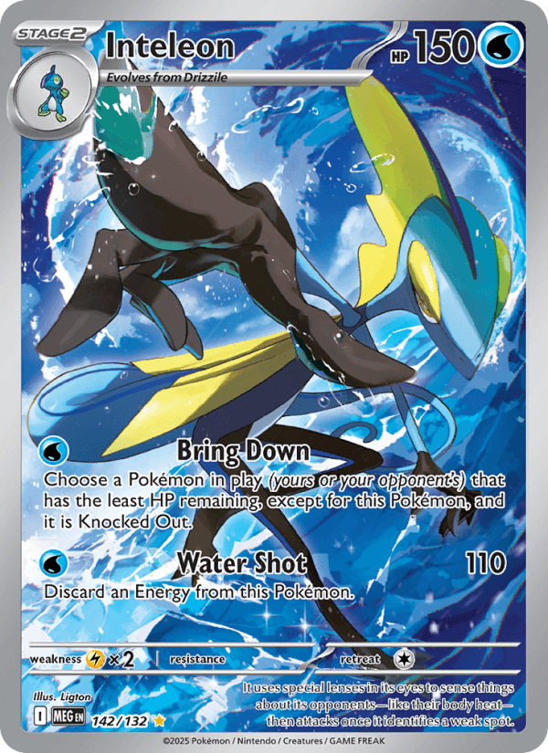 Inteleon — Pokémon card