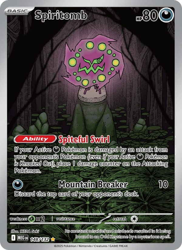 Spiritomb — Pokémon card
