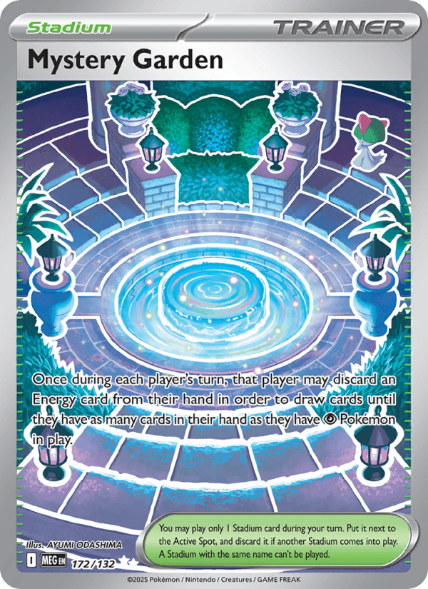 Mystery Garden — Pokémon card