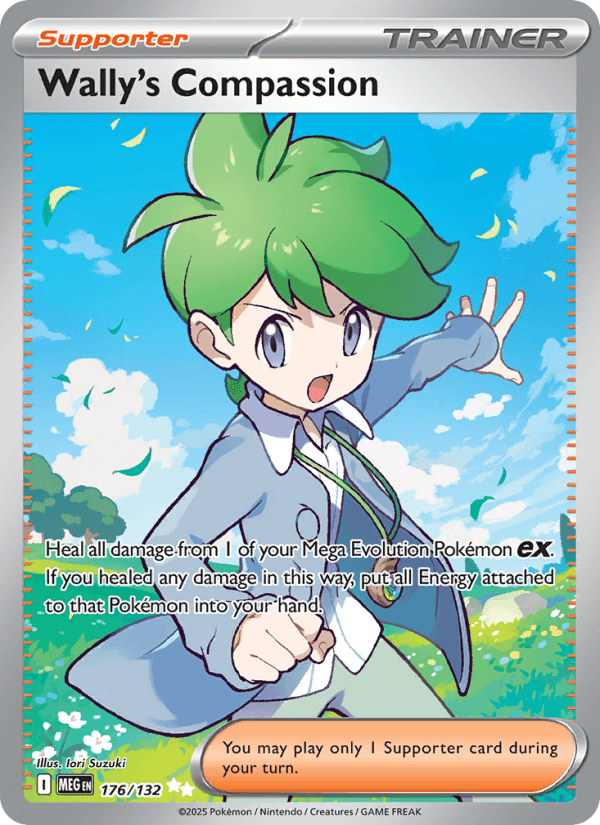 Wally's Compassion — Pokémon card