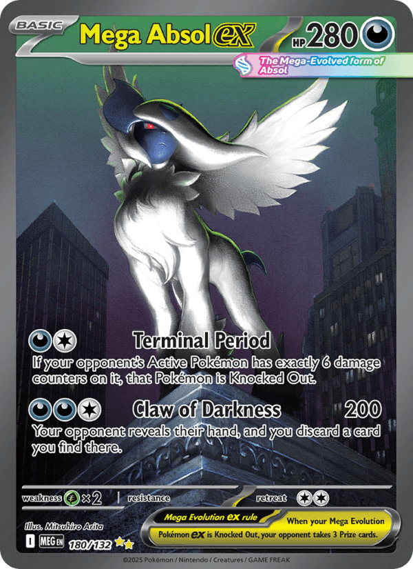 Mega Absol ex — Pokémon card