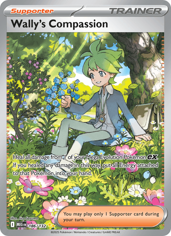 Wally's Compassion — Pokémon card