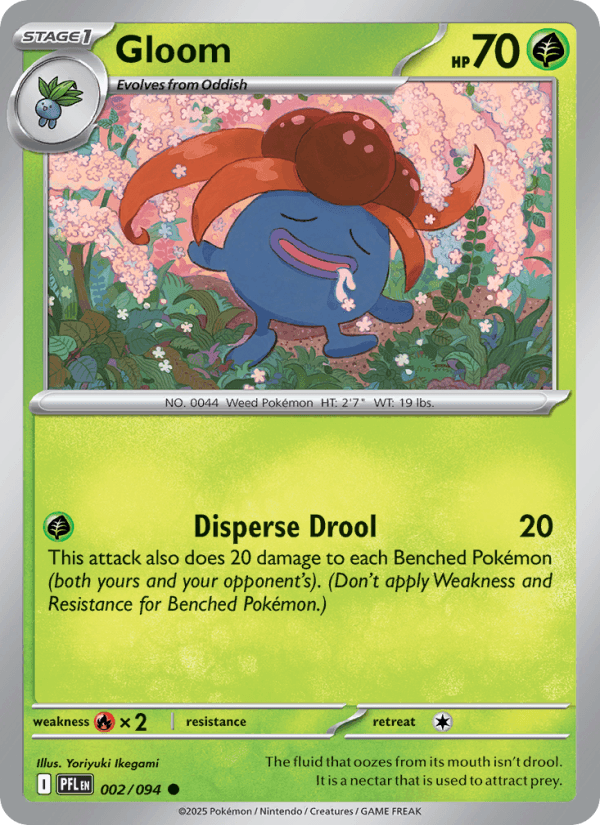 Gloom — Pokémon card