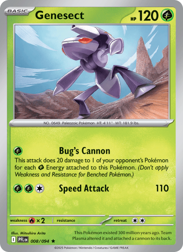 Genesect — Pokémon card