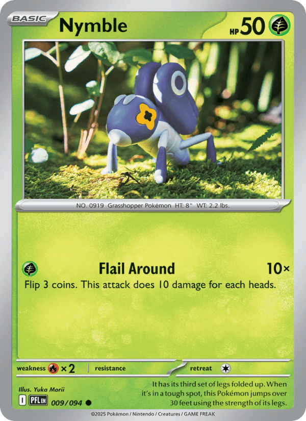 Nymble — Pokémon card