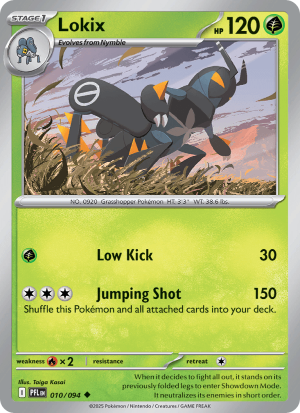 Lokix — Pokémon card