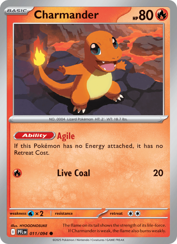 Charmander — Pokémon card