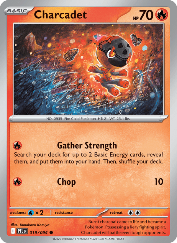 Charcadet — Pokémon card