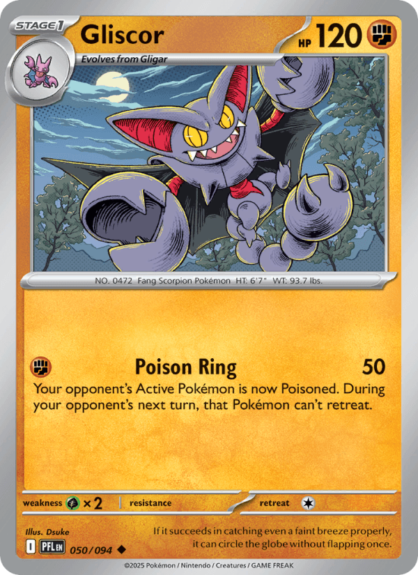 Gliscor — Pokémon card