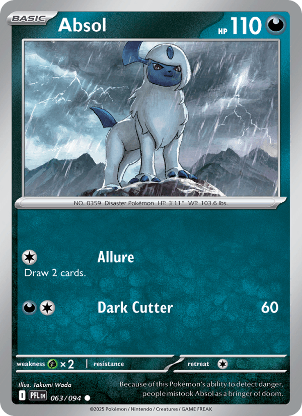Absol — Pokémon card