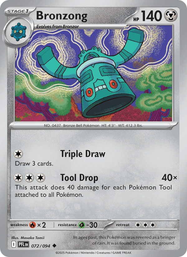 Bronzong — Pokémon card