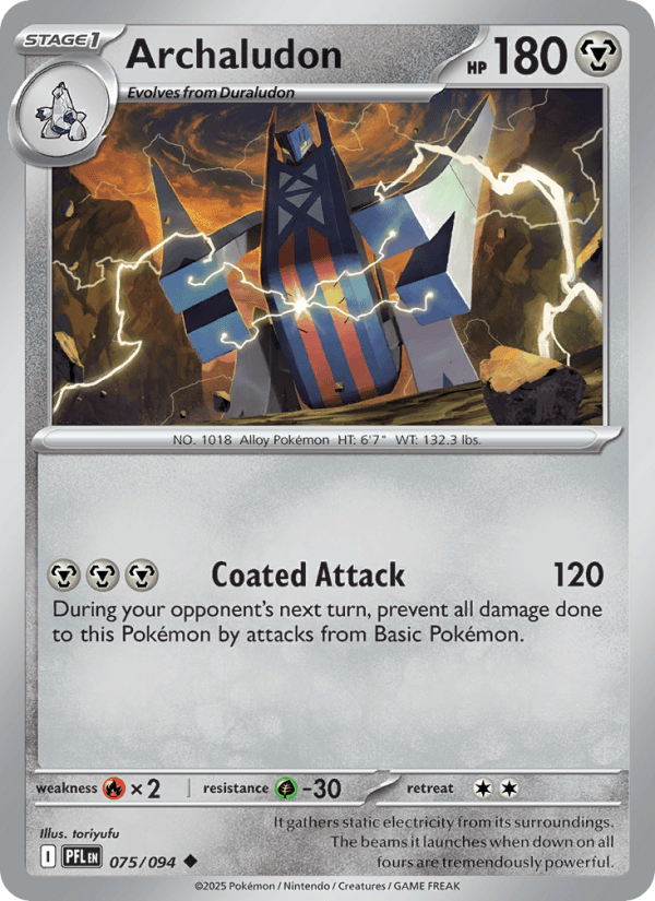 Archaludon — Pokémon card