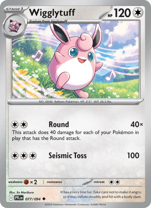 Wigglytuff — Pokémon card