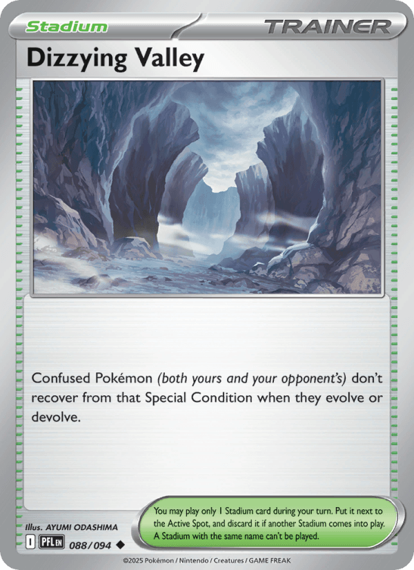Dizzying Valley — Pokémon card