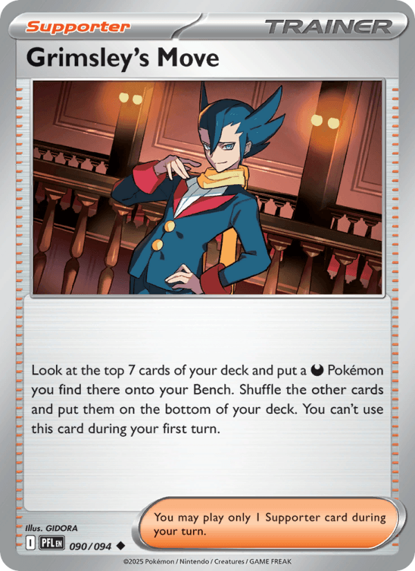 Grimsley's Move — Pokémon card