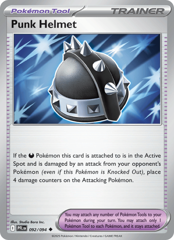 Punk Helmet — Pokémon card