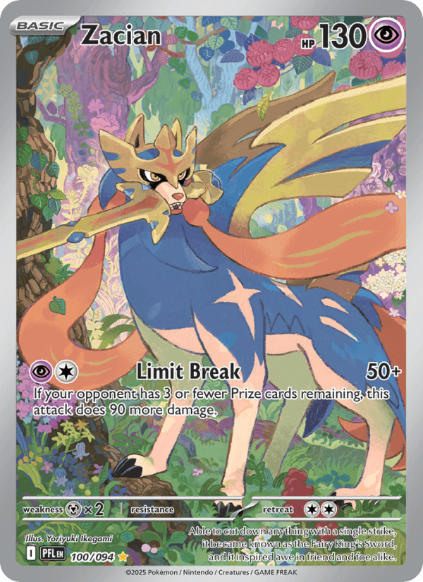 Zacian — Pokémon card