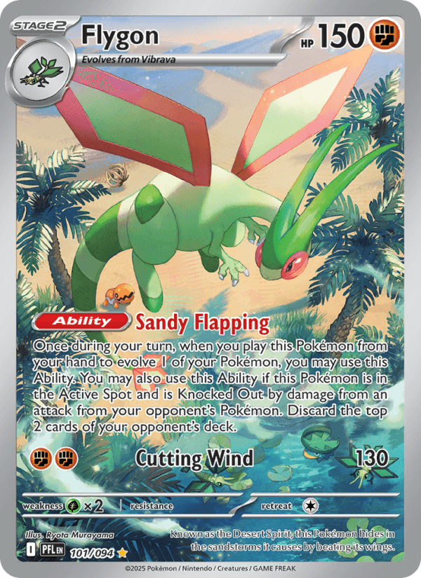 Flygon — Pokémon card