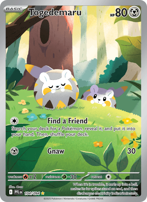 Togedemaru — Pokémon card