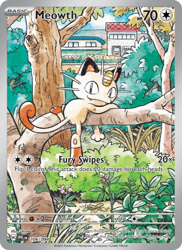 Meowth — Pokémon card