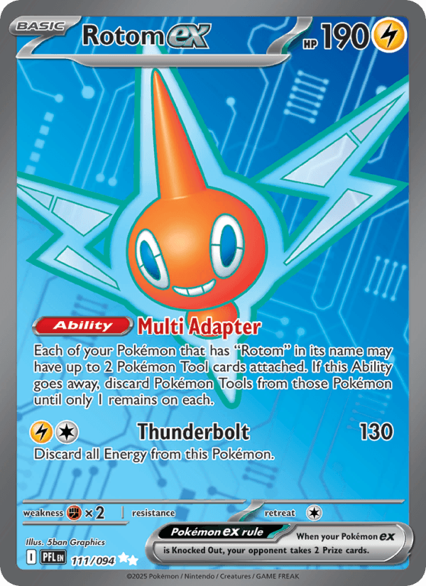 Rotom ex — Pokémon card