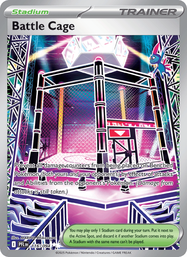Battle Cage — Pokémon card
