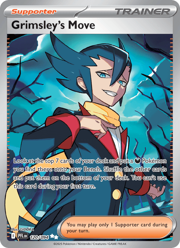 Grimsley's Move — Pokémon card