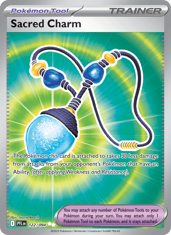 Sacred Charm — Pokémon card