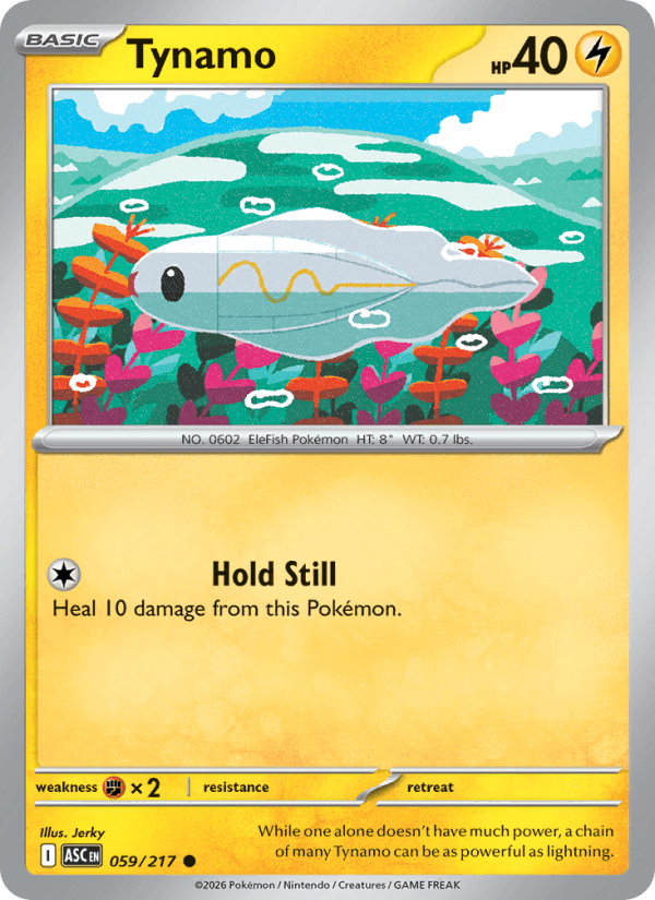 Tynamo — Pokémon card